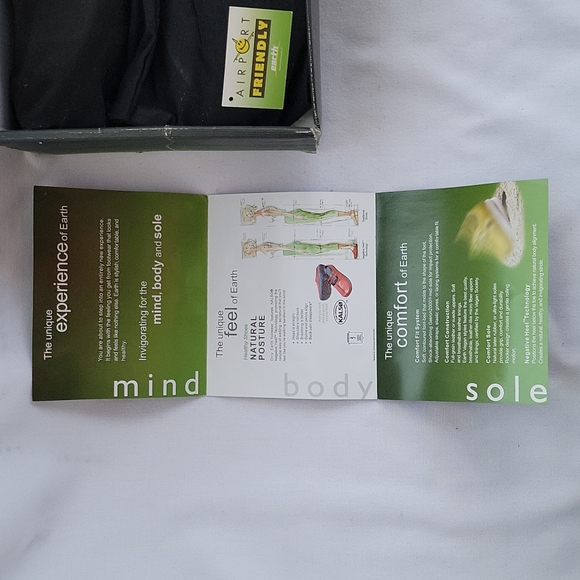 NIB Earth Kalso Negative Heel Intrigue Shoes - Size 6 - Pink/Blue/Lime Green - Picture 9 of 11